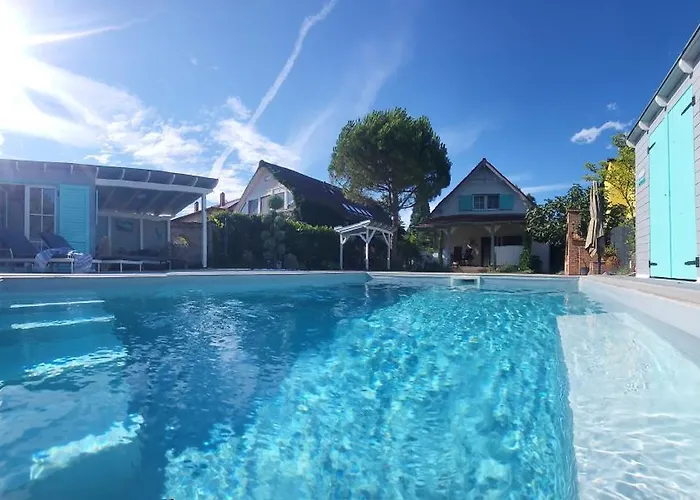 Lejlighed Private With Own Pool And Huge Garden, 150m To Longest Free At Balaton Zamárdi